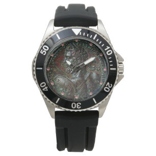 ANTIEK ROMAN BRONZE MEDALLION SEPTIMUS SEVERUS HORLOGE