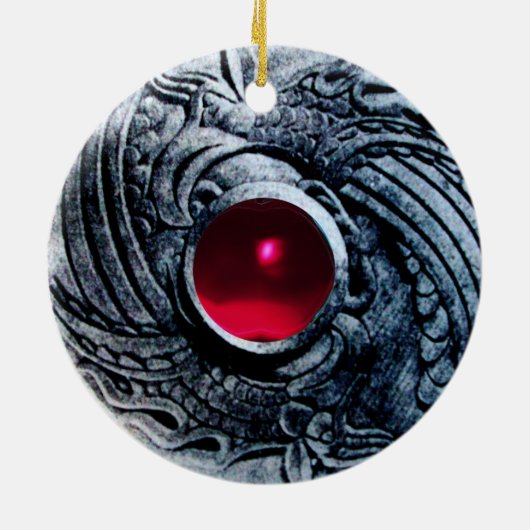 ANTIEK ROMAN BRONZE MEDALLION SEPTIMUS SEVERUS KERAMISCH ORNAMENT (Achterkant)