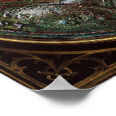 ANTIEK ROMAN BRONZE MEDALLION SEPTIMUS SEVERUS POSTER (Hoek)