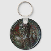 ANTIEK ROMAN BRONZE MEDALLION SEPTIMUS SEVERUS SLEUTELHANGER (Voorkant)
