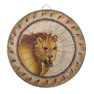 ANTIEK ROMAN MOSAICS / LION DARTBORD