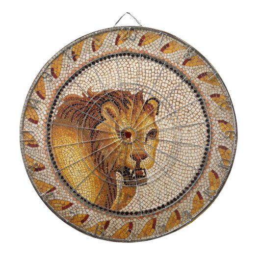 ANTIEK ROMAN MOSAICS / LION DARTBORD (Voorkant)