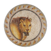 ANTIEK ROMAN MOSAICS / LION SNIJPLANK (Voorkant)