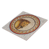 ANTIEK ROMAN MOSAICS / LION TEGELTJE (Zijkant)