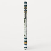 ANTIEK ROMAN MOSAICS/ROOSTER MONOGRAM Case-Mate iPhone CASE (Achterkant/links)