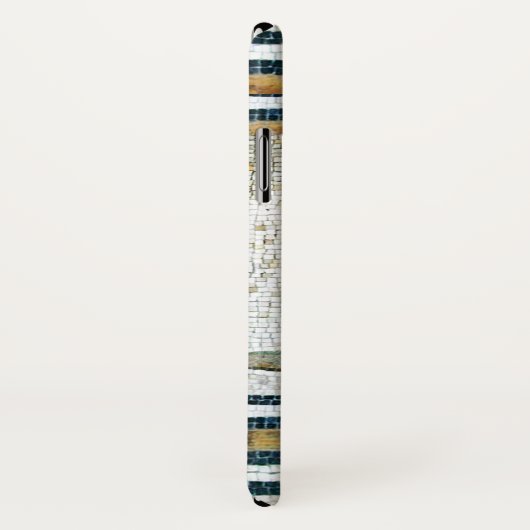 ANTIEK ROMAN MOSAICS/ROOSTER MONOGRAM Case-Mate iPhone CASE (Achterkant / rechts)