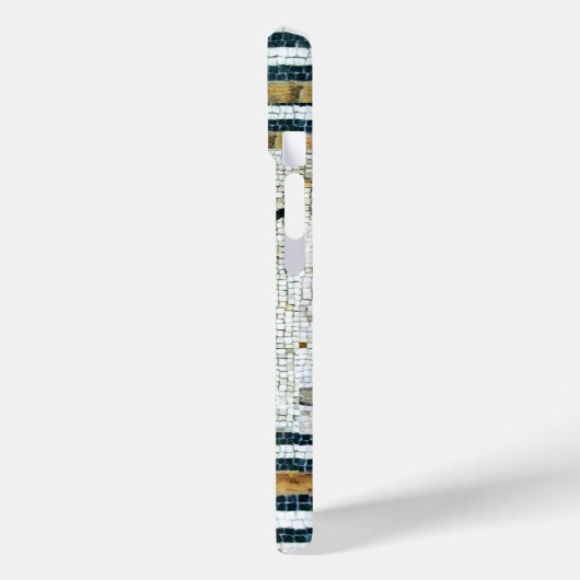 ANTIEK ROMAN MOSAICS/ROOSTER MONOGRAM Case-Mate iPhone CASE (Achterkant / Links)