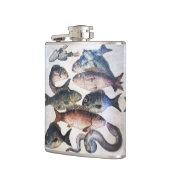 ANTIEK ROMAN MOSAICS, VISSEN, OCEAAN ZEE LIFE SCEN HEUPFLES (Links)