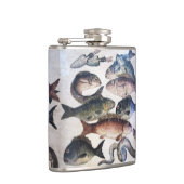 ANTIEK ROMAN MOSAICS, VISSEN, OCEAAN ZEE LIFE SCEN HEUPFLES (Rechts)