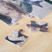 ANTIEK ROMAN MOSAICS, VISSEN, OCEAAN ZEE LIFE SCEN LEGPUZZEL (Zijkant)