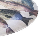 ANTIEK ROMAN MOSAICS, VISSEN, OCEAAN ZEE LIFE SCEN SNIJPLANK (Hoek)