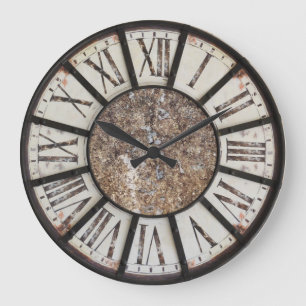 Antiek Roman Numerals Kitchen Wall Grote Klok