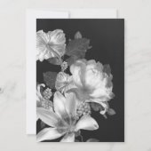 Antiek  Romantische BW-bruiloft Kaart (Achterkant)