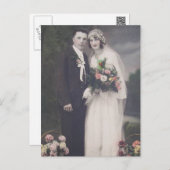  Antiek Romantische foto's en groomfoto's Briefkaart (Voorkant / Achterkant)