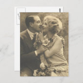  Antiek Romantische koppels Kaarten, cadeaus Briefkaart (Voorkant / Achterkant)