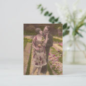  Antiek Romantische paren Kaarten (Staand voorkant)