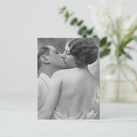  Antiek Romantische paren Kaarten (Staand voorkant)