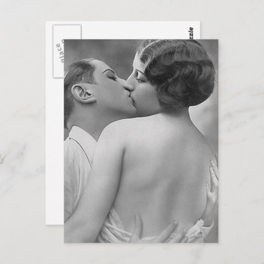  Antiek Romantische paren Kaarten (Voorkant / Achterkant)