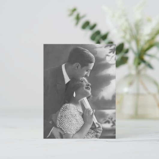 Antiek Romantische paren Kaarten (Staand voorkant)