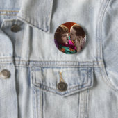  Antiek Romantische paren Kaarten Ronde Button 5,7 Cm (In situ)