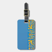 Antiek Romeins patroon Bagagelabel (Voorkant verticaal)