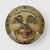 Antiek rondreis ronde klok (Voorkant)