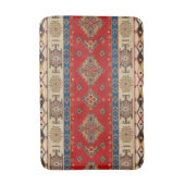 Antiek  Rood Blauw Kilim Turks Badmat (Voorkant Verticaal)