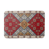 Antiek  Roodbeige Kilim Turks Badmat (Voorkant)