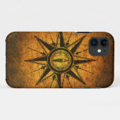 Antiek Roos Case-Mate iPhone Case (Achterkant (horizontaal))