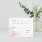 Antiek Roos RSVP (Staand voorkant)