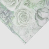 Antiek Roos Tissuepapier (Detail)