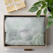 Antiek Roos Tissuepapier (Geschenk)