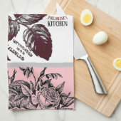 Antiek Roos - Uw keuze uit tekstoproze Theedoek (Quarter Fold)