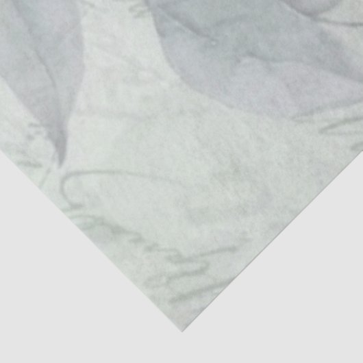 Antiek Roos vlinderdebreuk Tissuepapier (Detail)