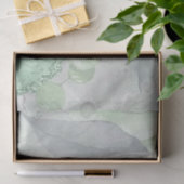 Antiek Roos vlinderdebreuk Tissuepapier (Geschenk)