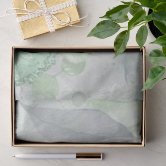 Antiek Roos vlinderdebreuk Tissuepapier (Geschenk)