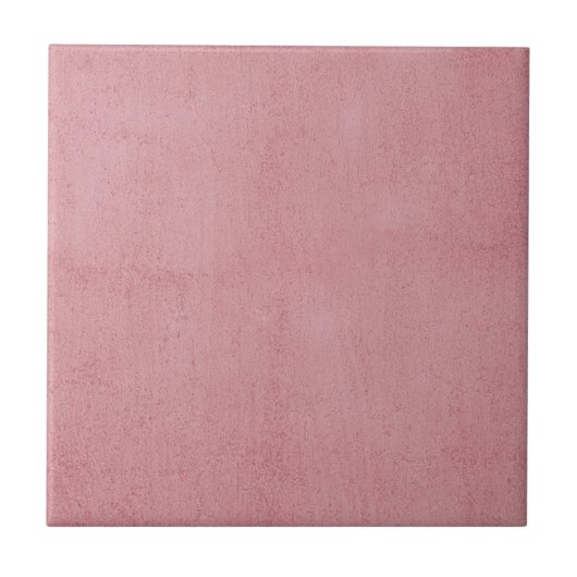 Antiek Roze Bleek Blush Retro Textuur Lichte pasta Tegeltje (Voorkant)