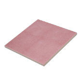 Antiek Roze Bleek Blush Retro Textuur Lichte pasta Tegeltje (Zijkant)