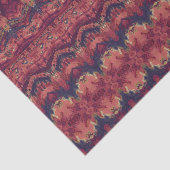  Antiek Roze Bourgogne Ontwerpen Tissuepapier (Detail)