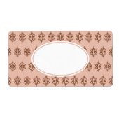 Antiek roze labels (Voorkant)