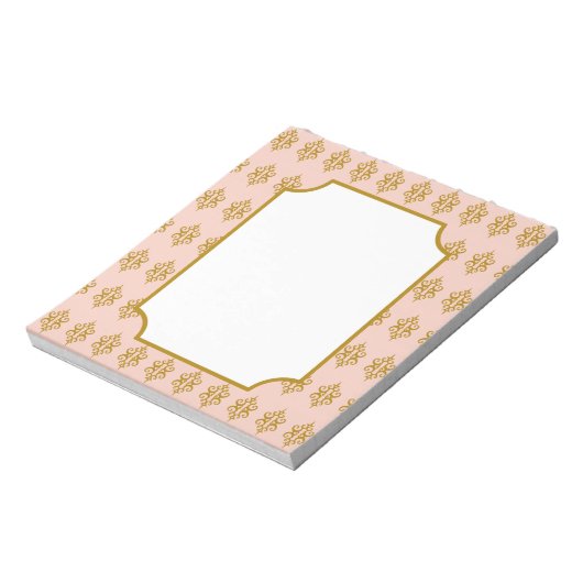 Antiek Roze Notitieblok (Linkerzijde)