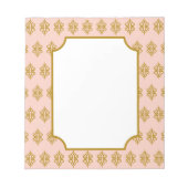 Antiek Roze Notitieblok (Voorkant)