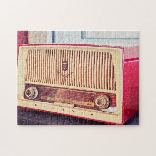 ANTIEK ROZE RADIO PUZZELS PUZZEL (Horizontaal)