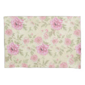  Antiek Roze Roze Floral botanisch Kussensloop (Voorkant)