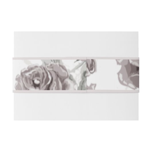 Antiek roze roze roze verlovingspartij uitnodigingen wikkel (Achterkant Voorbeeld)