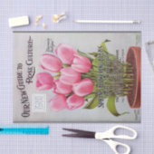 Antiek roze tulpen Papier voor Catalogus van tuinh (Craft)