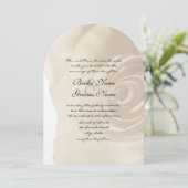 Antiek roze uitnodiging voor weddenschappen (Staand voorkant)