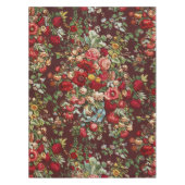 Antiek Rozen Bloem  Tuin Classic Design Tafelkleed (Voorkant)