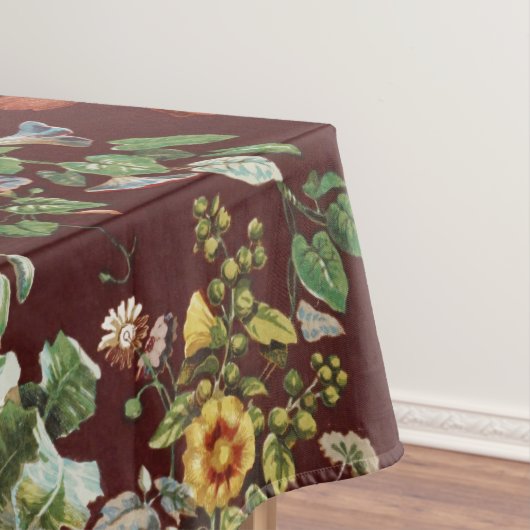 Antiek Rozen Bloem  Tuin Classic Design Tafelkleed (Voorbeeld)