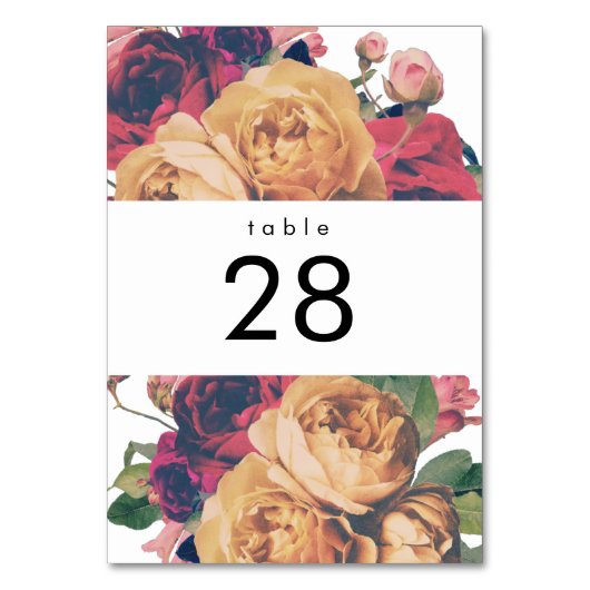 Antiek Rozen Botanische Fete Weddenschappen Tabeln Kaart (Voorkant)